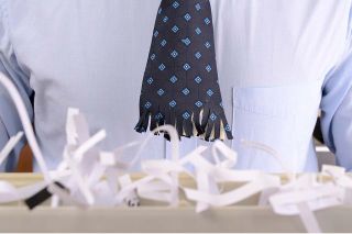 Foto: abgeschnittene Krawatte